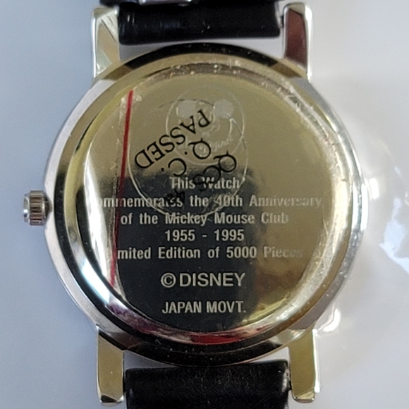 NEW Vintage Disney Watch MICKEY MOUSE CLUB Watch 40th Anniversary LTD EDITION - Picture 6 of 15